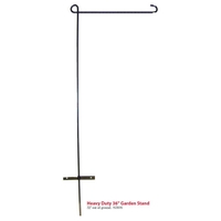 36" Heavy Duty Garden Flag Stand