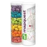 6 Way Colored Popcorn Tube - Small