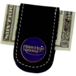 Leather Money Clip with Magnet