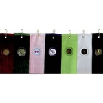 Velour Towel with 2" Medallion