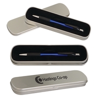 Metal Tin Single Pen Gift Box... from ASI 57655 STOPNGO Line / STOPNGO LINE...