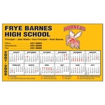 Rectangle Calendar Magnet, 7" x 4" - 30 Mil
