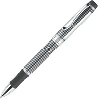 Twist-action ballpoint pen, silver.... from ASI 62820 International Merch...