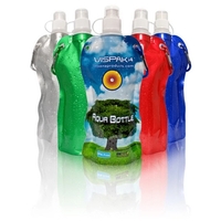 The reusable foldable water bottle.... from ASI 93987 Martini-Vispak Inc. /...