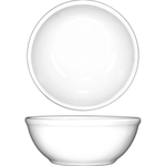 Classic White Porcelain Collection, Bowl, Nappie - Oatmeal