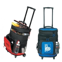 Poly Deluxe Rolling Cooler Bag