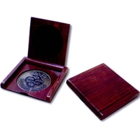 Rosewood Coin Box and Stand