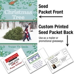 Christmas Tree Seeds -Fraser/Mailable Packet-Custom Printed