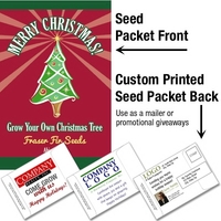 Christmas Tree Seeds -Fraser/Mailable Packet-Custom Printed