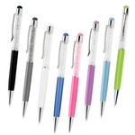 Cappella Crystal Metal Stylus Ballpoint