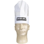 White Nonwoven Chef Hat with Slide Closer
