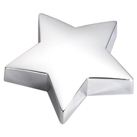 Silver Star Paperweight - 4" x 4" x 1"... from ASI 55540 Furniward Company