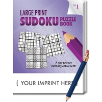 PUZZLE PACK LARGE PRINT Sudoku Puzzle Book Set - Volume 1... from ASI 45815...