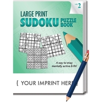 PUZZLE PACK, LARGE PRINT Sudoku Puzzle Book Set - Volume 2... from ASI 45815...