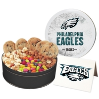 Regular assortment of gourmet cookies, peanuts, toffee crunch and jelly...