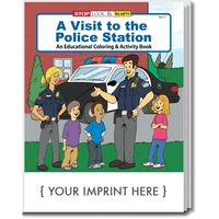 A Visit to the Police Station educational coloring and activity book.... from...