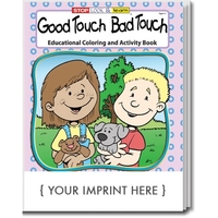 Good Touch Bad Touch educational coloring and activity book.... from ASI...