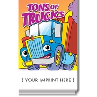 Tons Of Trucks activity pad.... from ASI 45815 Coloring Book Solutions /...