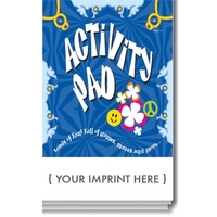 Activity pad with 16 pages of text that contains games and... from ASI 45815...