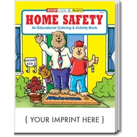 Home Safety educational coloring and activity book.... from ASI 45815...