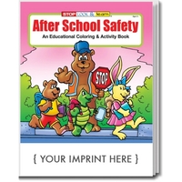 After School Safety educational coloring and activity book.... from ASI 45815...
