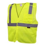 Standard Class 2 Five Point BreakAway Vest - Lime