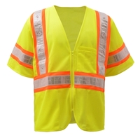 Class 2 LED Lights Safety Vest