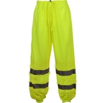 Class E Mesh Safety Pants - Lime