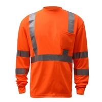 Class 3 Standard Moisture Wicking T-Shirt W/Pocket - Orange