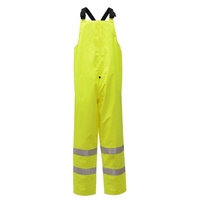 Class E Safety WaterProof Bibs - Lime