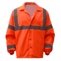 Class 3 - Economy Safety Windbreaker - Orange... from ASI 58492 GSS Safety...