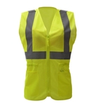 Class 2 Lady's Mesh Vest - Lime
