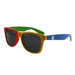 Color Block Standard Sunglasses