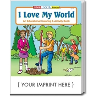 I Love My World coloring and activity book.... from ASI 45815 Coloring Book...