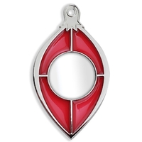 Red stained glass effect Christmas Ornament for 2013.... from ASI 52263 EMT /...