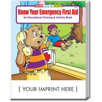 Know Your Emergency First Aid coloring and activity book.... from ASI 45815...