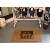 Flocked Natural Coco Floor Mat