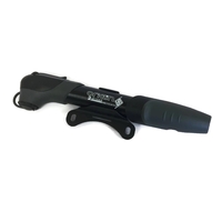 Lightweight single-action bicycle pump that measures 9" L x 1" W... from ASI...