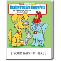 Healthy Pets are Happy Pets educational coloring and activity book.... from...