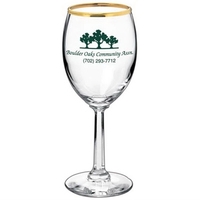 8 oz. clear wine glass. This bestseller is well proportioned and... from ASI...