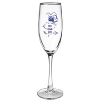 Cocktail 8 oz. champagne flute glass with thin clear stem.... from ASI 46573...