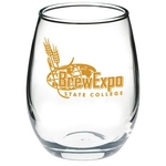 Stemless 5.5 oz. wine glass