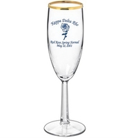 Cocktail 6 oz. champagne flute glass.... from ASI 46573 Cooper & Clement Inc...