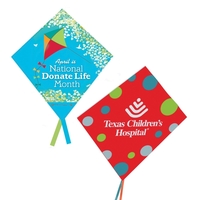 Silk kite with four color process full bleed decoration... from ASI 79840 The...