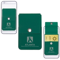 Cell phone card holder that sticks using 3M adhesive.... from ASI 62190 Illini