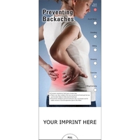 SLIDE CHART: Preventing Backaches Slide Chart and Information Guide.... from...
