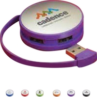 Portable USB adapter with 4 ports... from ASI 88060 Snugz/USA Inc / Sweda®