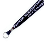 5/8" Split Ring Knit-In Lanyard