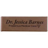 6.5" x 2" x 0.0625" leatherette pen and pencil case.... from ASI 92531 Unique...