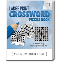 Standard large print crossword puzzle book - volume 1.... from ASI 45815...